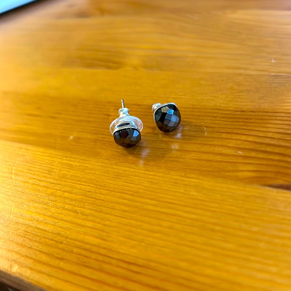 Black earrings